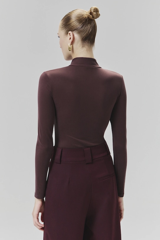 Odjeća Bodi Answear.LAB WA24.BDD002 smeđa