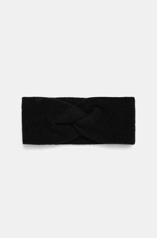 Κορδέλα Answear.LAB μαλλί μαύρο WA24.CAD005