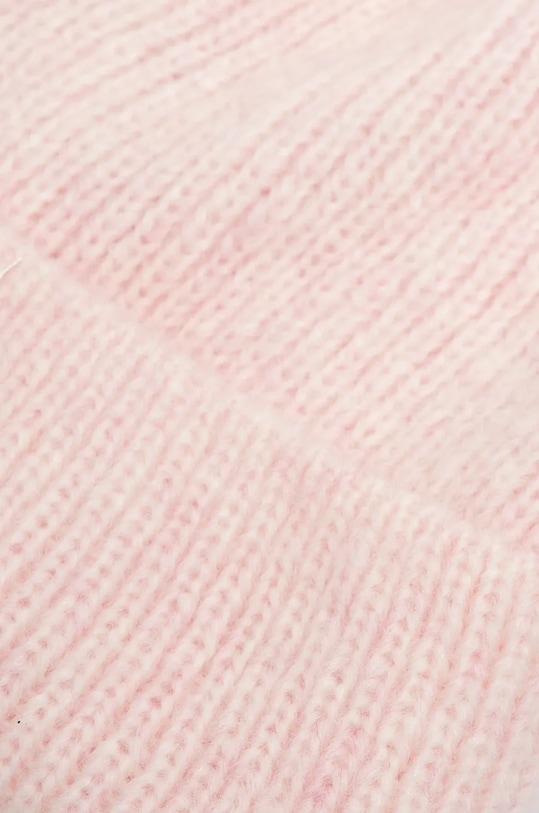 Vlnená čiapka Answear.LAB WA24.CAD006 ružová WA24