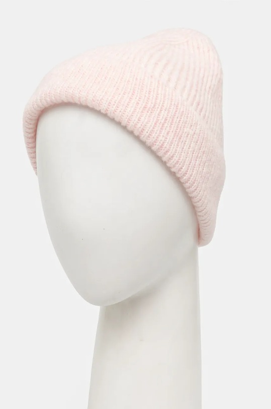 Doplnky Vlnená čiapka Answear.LAB WA24.CAD006 ružová