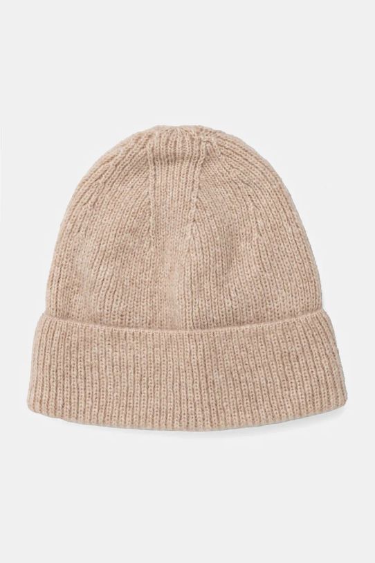 Answear Lab caciula de lana uni bej WA24.CAD006