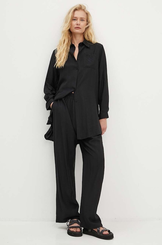 Answear Lab compleu panza negru QED3088.ums