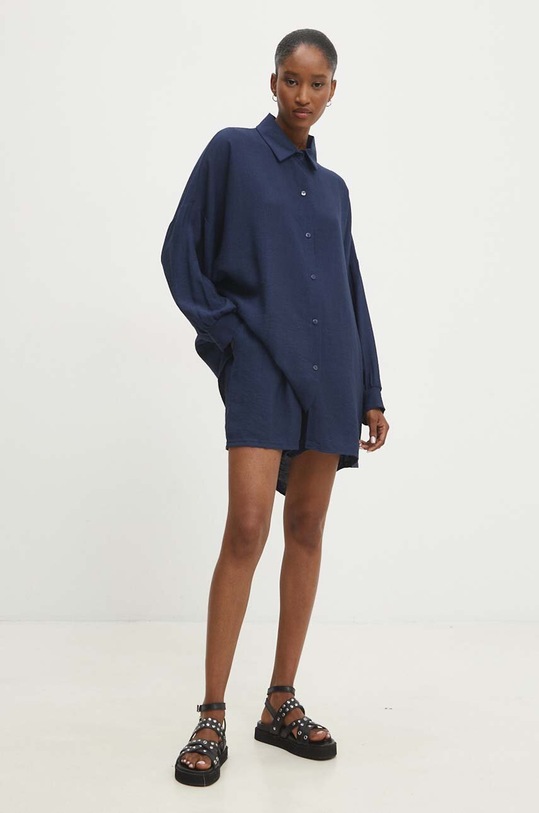 Odzież Answear Lab koszula i szorty NL245876.ums granatowy