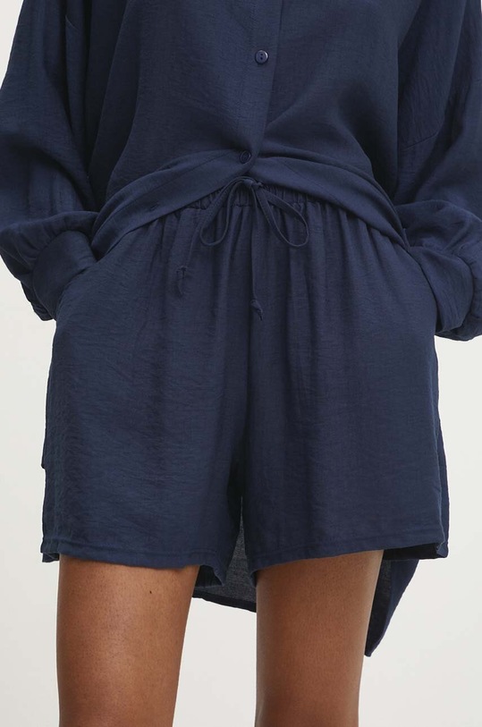 Answear Lab koszula i szorty NL245876.ums granatowy
