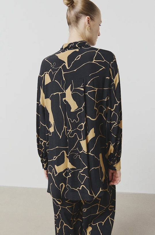 Odzież Answear.LAB koszula WA24.KDD003 czarny