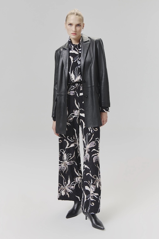 Answear Lab cămașă WA24.KDD004 negru WA24