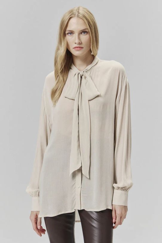 Answear.LAB koszula beżowy WA24.KDD006