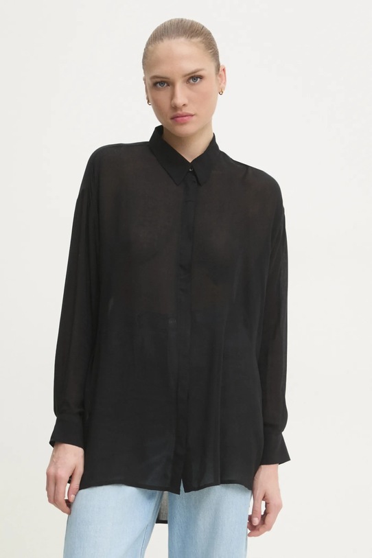 Сорочка Answear.LAB чорний WA24.KDD008