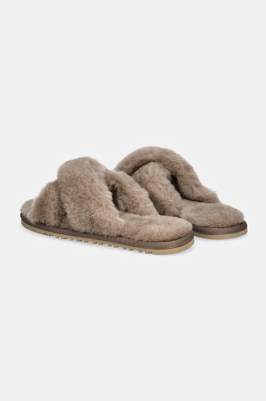 Обувь Шерстяные тапочки Answear.LAB AW23.1.cd бежевый