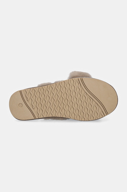 Answear Lab papuci de lana AW23.1.cd bej