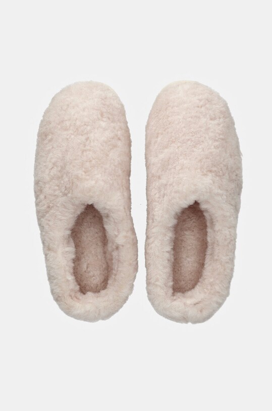 Answear Lab papuci de lana bej AW24.1.cd