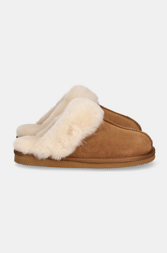 Semišové papuče Answear.LAB AW24.5.cd hnědá WA24