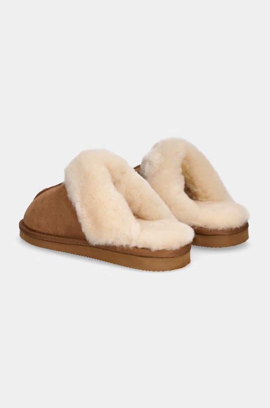 Boty Semišové papuče Answear.LAB AW24.5.cd hnědá