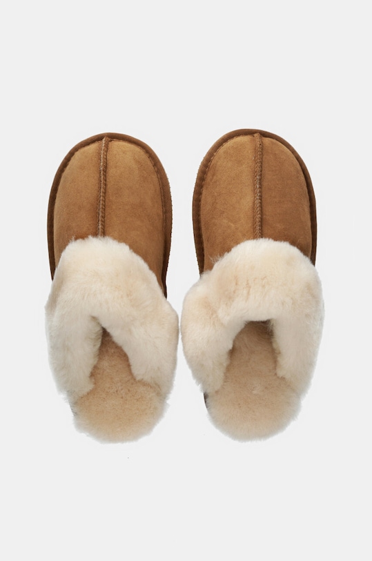 Semišové papuče Answear.LAB hnědá AW24.5.cd