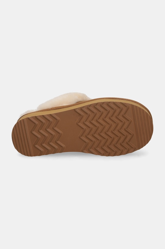Answear Lab papuci din piele intoarsa AW24.11.cd maro