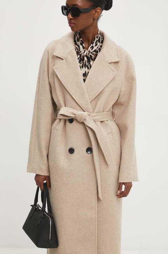 Answear.LAB płaszcz wełniany WA24.KPD006