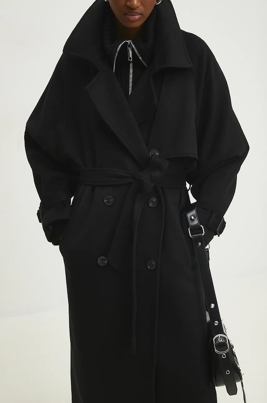 Vlněný kabát Answear.LAB WA24.KPD011