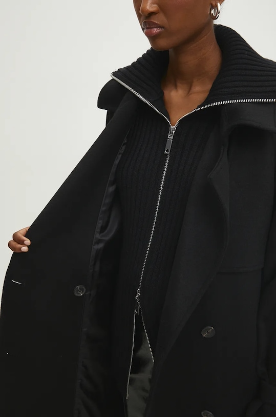 Vlněný kabát Answear.LAB WA24.KPD011