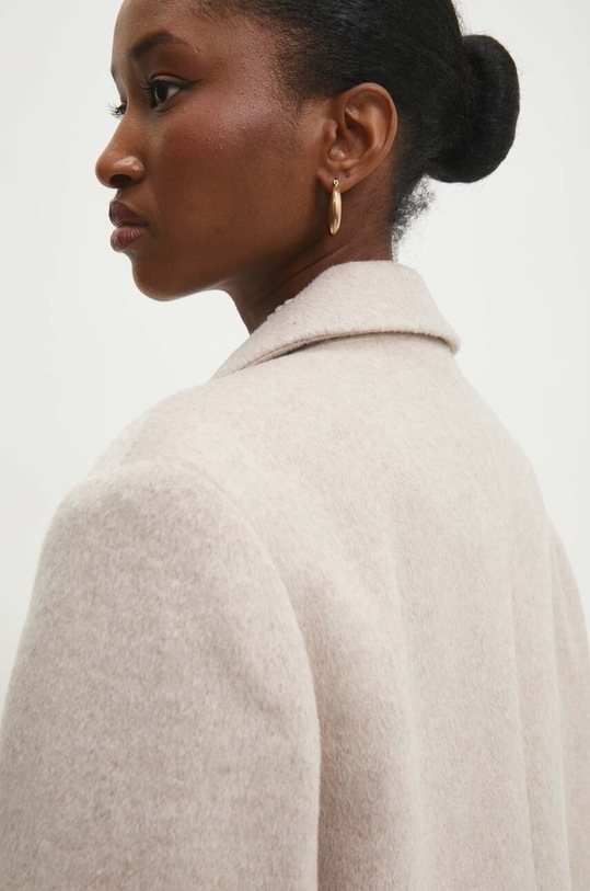 Answear.LAB płaszcz wełniany WA24.KPD019