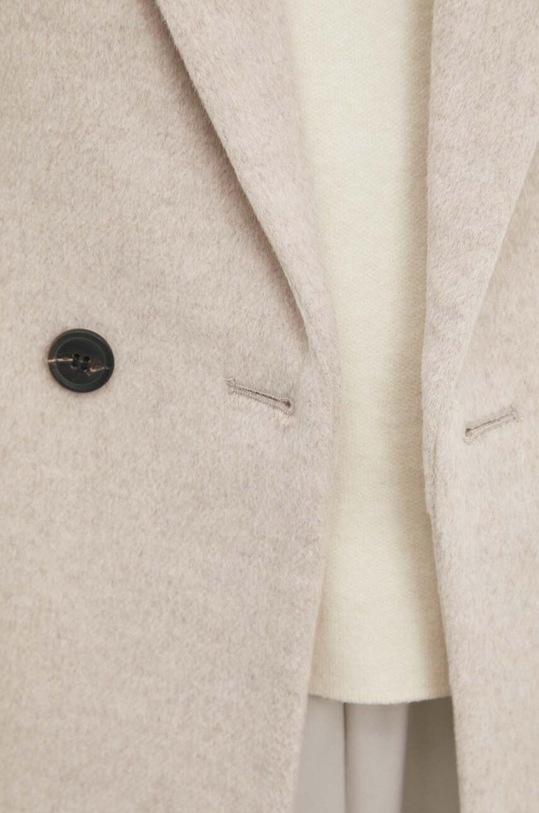 Answear.LAB płaszcz wełniany WA24.KPD019