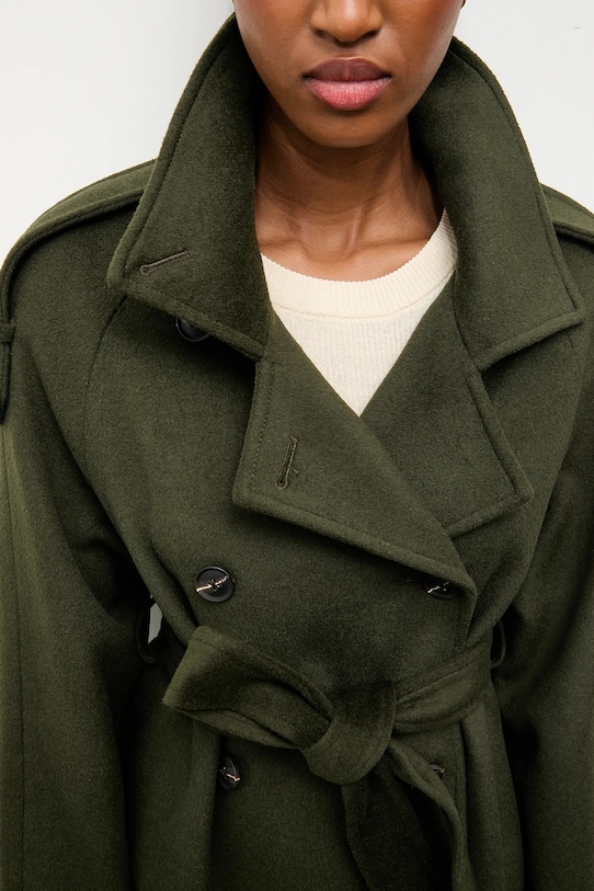 Answear.LAB płaszcz wełniany WA24.KPD021