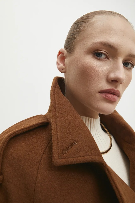 Vlnený kabát Answear.LAB WA24.KPD021