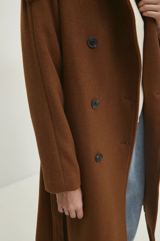 Vlnený kabát Answear.LAB WA24.KPD021