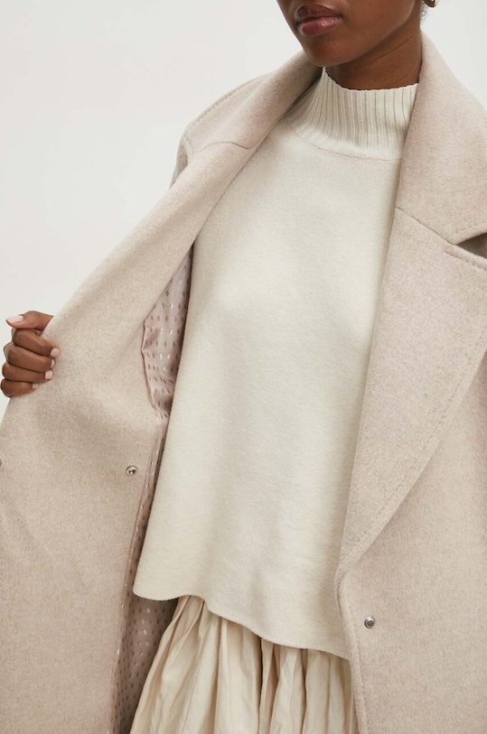 Answear Lab palton de lana WA24.KPD024