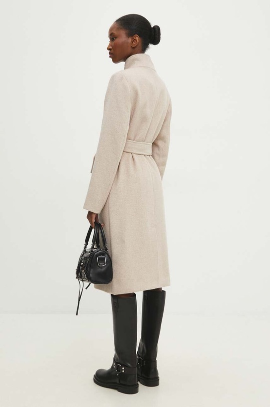 Oblečenie Vlnený kabát Answear.LAB WA23..KPD005 béžová