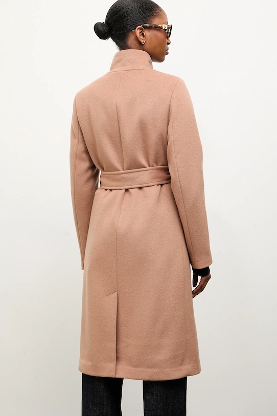 Ρούχα Μάλλινο παλτό Answear.LAB WA23..KPD006 καφέ