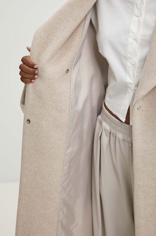 Vlnený kabát Answear.LAB WA23..KPD008