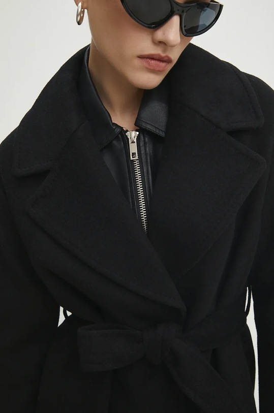 Vlnený kabát Answear.LAB WA23..KPD012