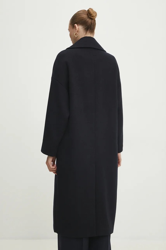 Ruházat Answear.LAB gyapjúkabát WA23..KPD013 sötétkék
