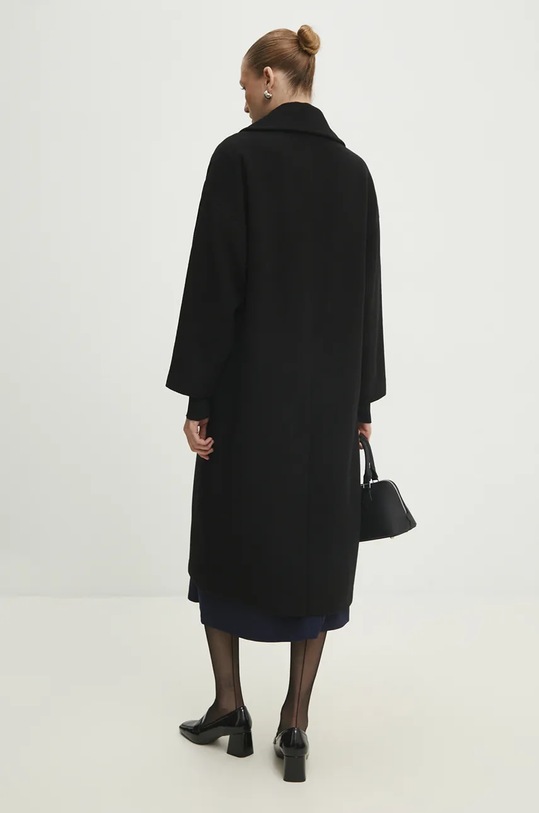 Oblečenie Vlnený kabát Answear.LAB WA23..KPD014 čierna