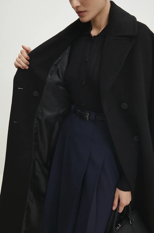 Vlnený kabát Answear.LAB WA23..KPD014