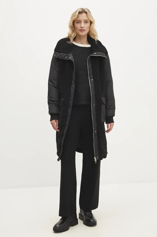 Куртка Answear.LAB с подкладкой чёрный WA24.KUD004