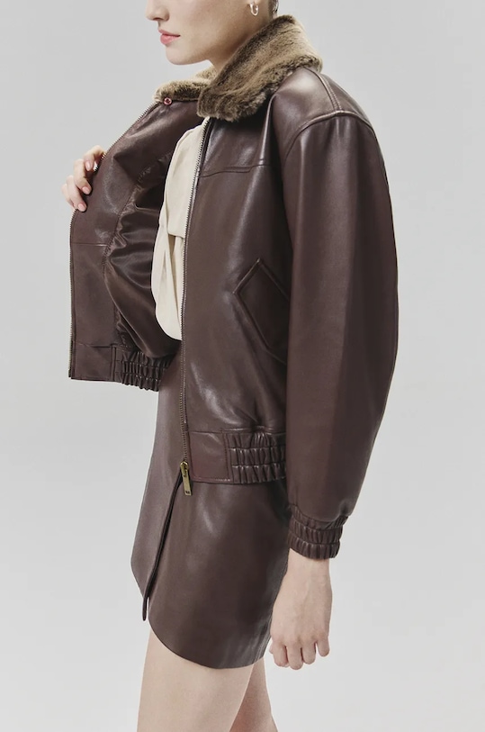 Шкіряна куртка Answear.LAB WA24.KUD101