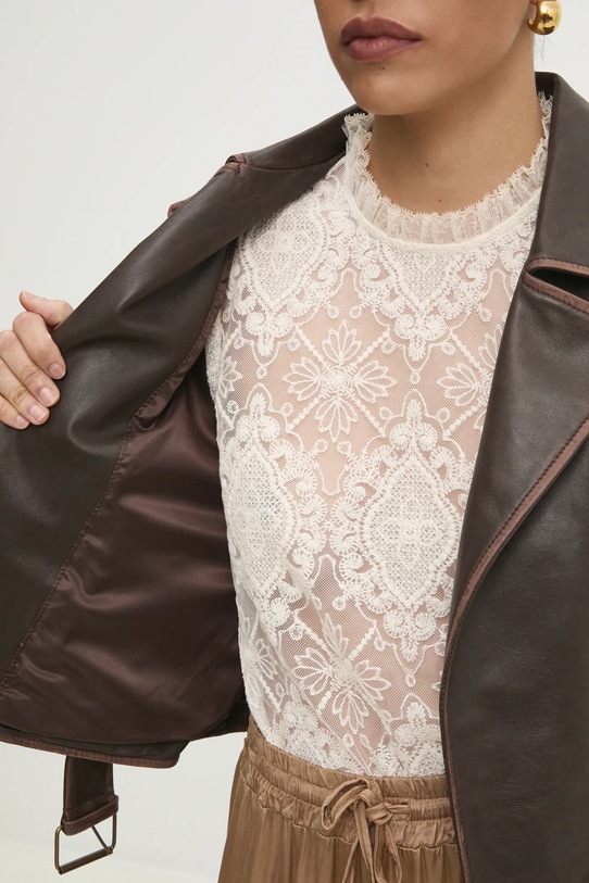 Kožená bunda Answear.LAB WA24.KUD103