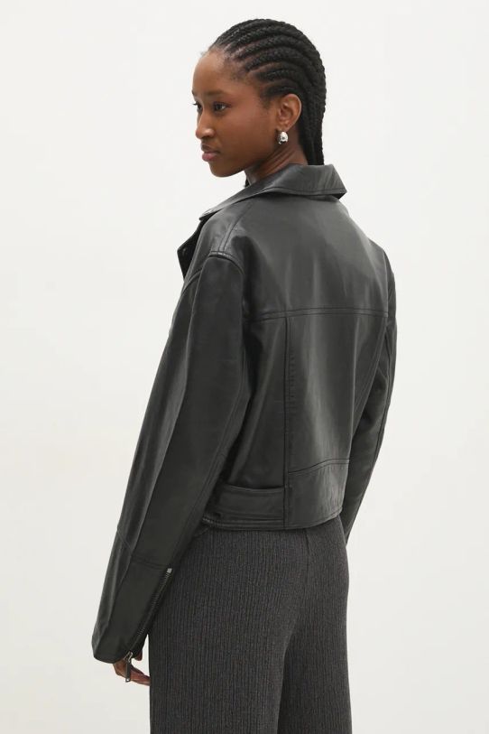 Одежда Кожаная куртка Answear.LAB WA24.KUD103 чёрный