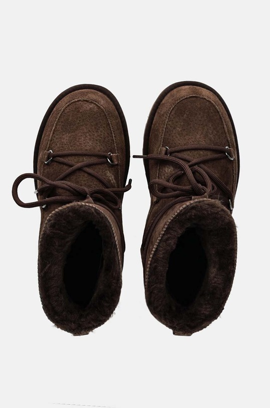 Answear.LAB śniegowce zamszowe AW23.4.cd brązowy