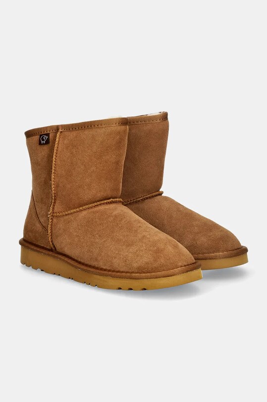 Замшевые сапоги Answear.LAB AW23.7.cd коричневый WA24