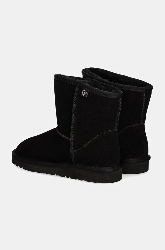 Answear Lab śniegowce zamszowe czarny AW23.7.cd