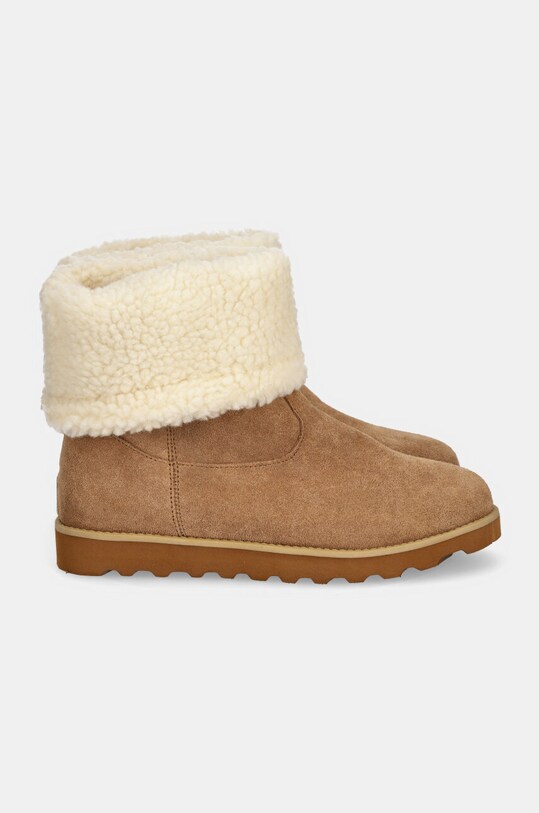 Обувь Замшевые сапоги Answear.LAB AW23.9.cd бежевый