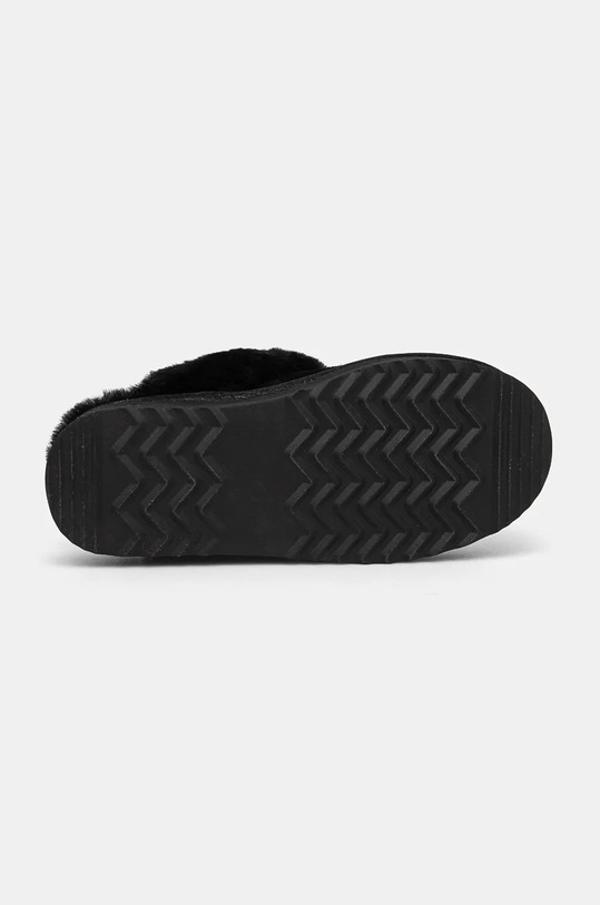 Answear Lab papuci din piele intoarsa AW24.13.cd negru