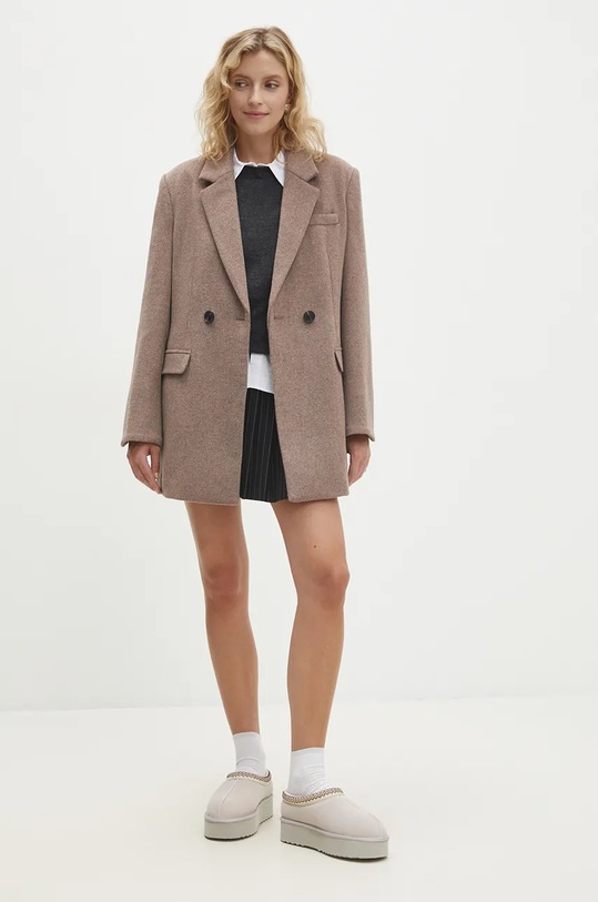 Semišové šľapky Answear.LAB AW24.15.cd