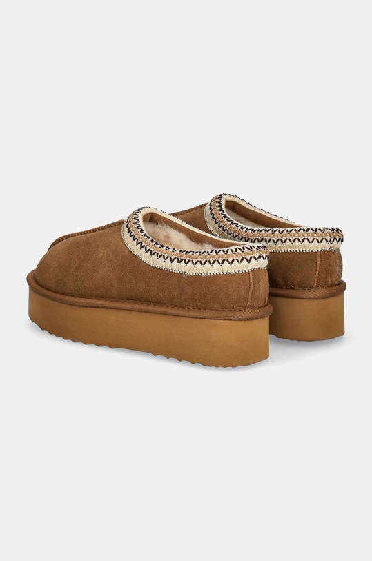 Semišové pantofle Answear.LAB hnědá AW24.15.cd