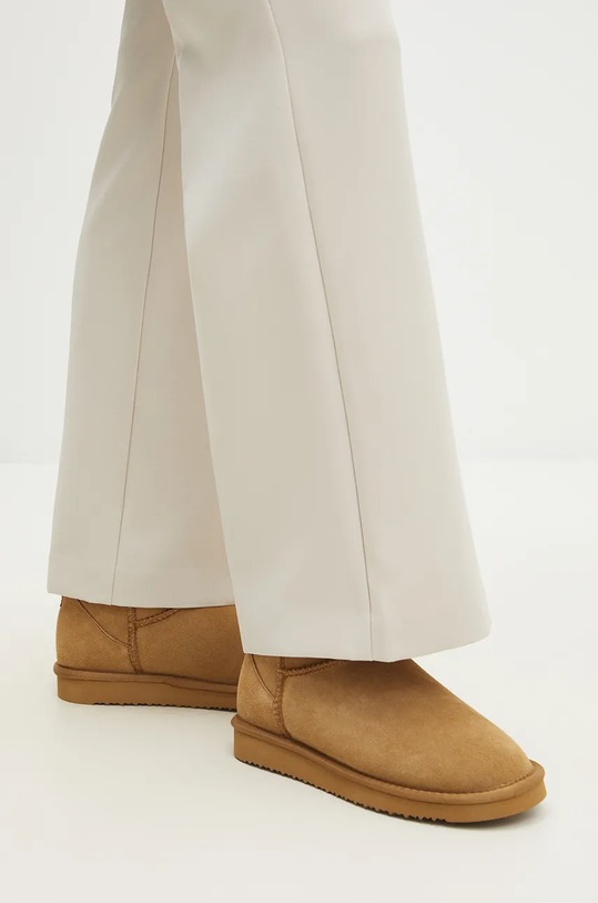 Зимові чоботи Answear.LAB замша коричневий AW24.17.cd