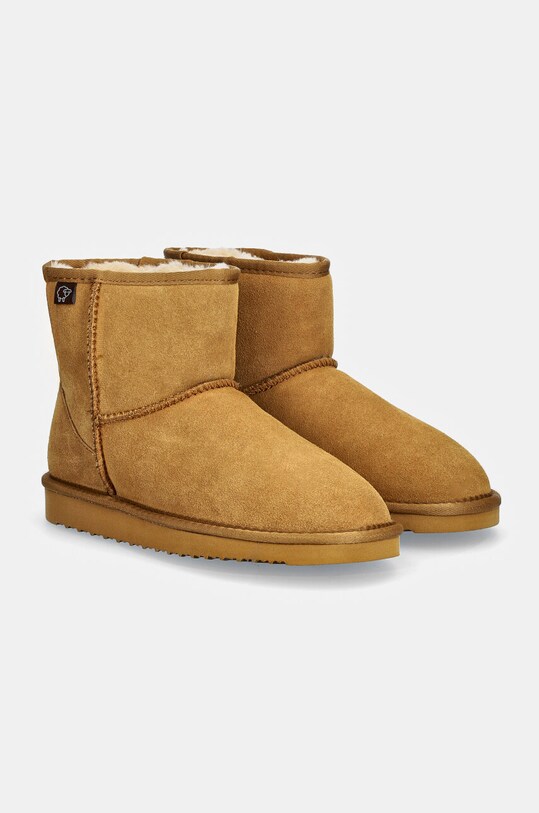 Замшевые сапоги Answear.LAB AW24.18.cd коричневый WA24