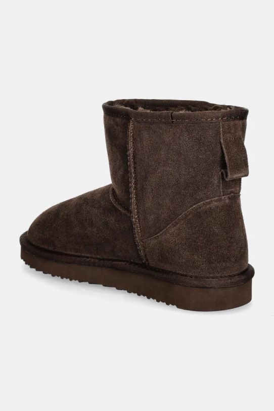 Answear Lab cizme de zapada din piele intoarsa maro AW24.18.cd