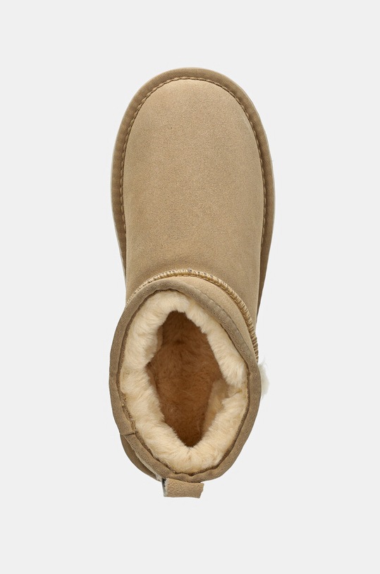 Answear Lab cizme de zapada din piele intoarsa bej AW24.23.cd